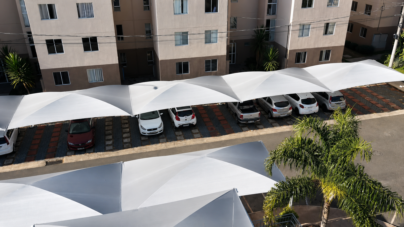 Cobertura de garagem